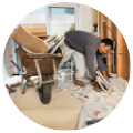 Post-construction cleaning